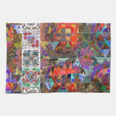 Galo de Barcelos, Portugal Theedoek (Horizontaal)