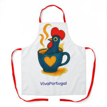 Galo de Barcelos Schort – Portugese Haan Pop Art