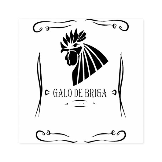 Galo de Briga Rubberstempel (Afrduk)
