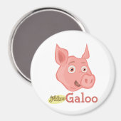 Galo ronde magneet (Voorkant / Achterkant)