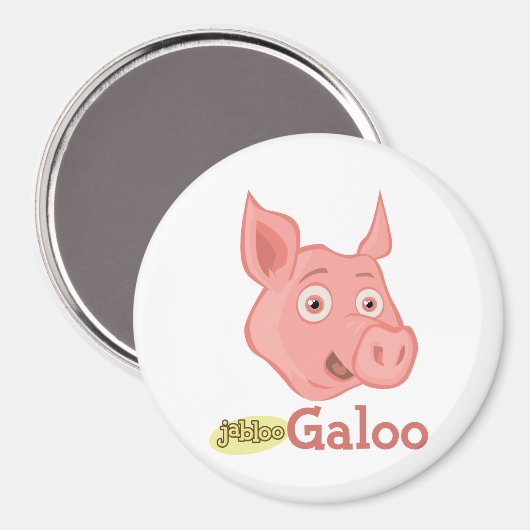 Galo ronde magneet (Voorkant / Achterkant)