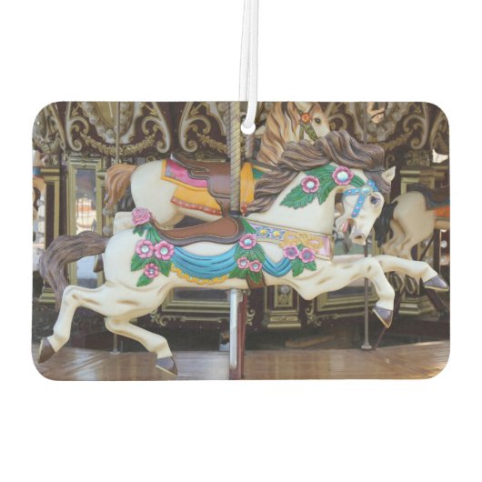  galoping Carousel Horse Luchtverfrisser (Achterkant)