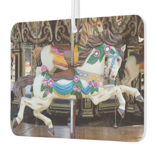  galoping Carousel Horse Luchtverfrisser (Links)