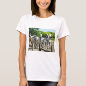 Galoping paarden t-shirt (Voorkant)
