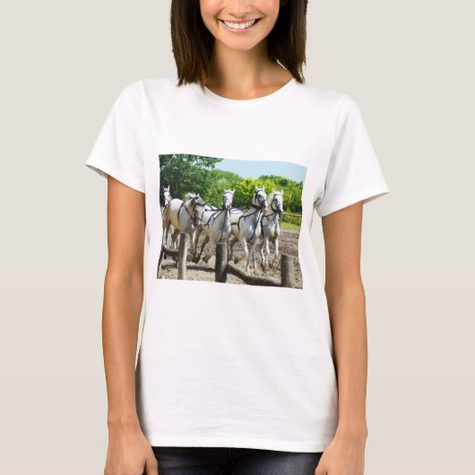 Galoping paarden t-shirt (Voorkant)