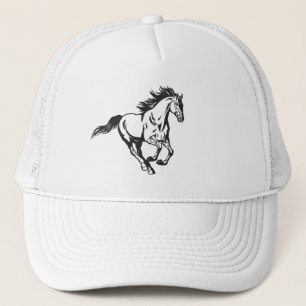 Galopperend Paard Trucker Pet