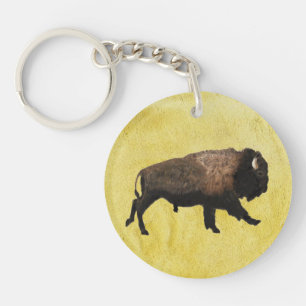 Galopperende Bizons Sleutelhanger