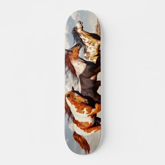 Galopperende Mustangs Persoonlijk Skateboard (Voorkant)