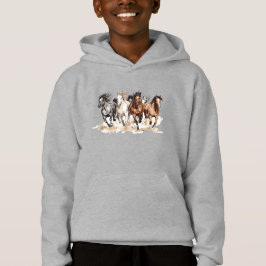 Galopperende Paarden Kinder Sweatshirt