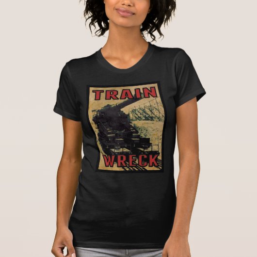 Gals TrainWreck SOS Shirt (Voorkant)