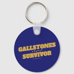 Galstenen Overlevende Fun Galblaas Chirurgie Sleutelhanger