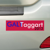 Galt Taggart 2012 Bumpersticker (Op auto)