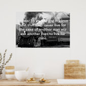 Galt's creed poster (Keuken)