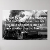 Galt's creed poster (Voorkant)