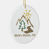 Galt's Gulch Colorado Atlas Shrugged Tree Ornament (Rechts)