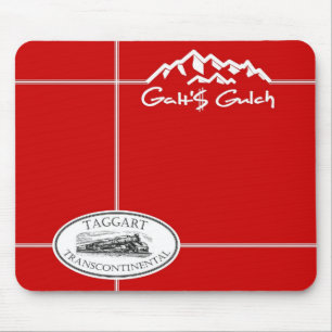 "Galt's Gulch" en "Taggart Transcontinental" combo Muismat