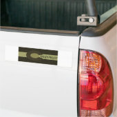 Galt's Gulch - Grijs en Goud Combo Design Bumpersticker (Op Truck)