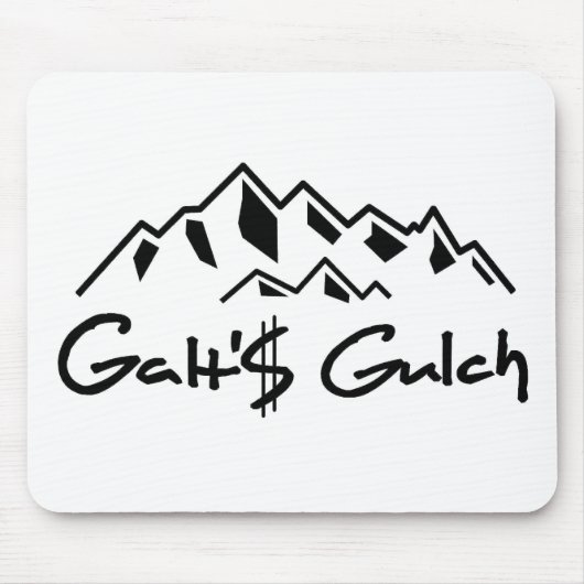 "Galt's Gulch" Muismat (Voorkant)
