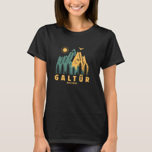 Galtür Bergen Oostenrijk Wandelen Buiten Vintage 1 T-shirt