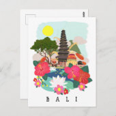 Galungan Celebration in Bali Poster Briefkaart (Voorkant / Achterkant)