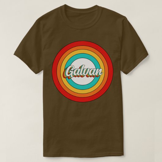 Galvan Naam Shirt Galvan Circle (Design voorkant)