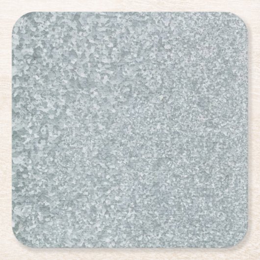 Galvanische blik kartonnen onderzetters (Voorkant)