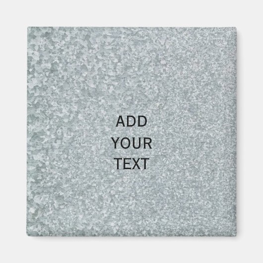 Galvanische blik magneet (Voorkant)