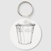 Galvanized Pail Sleutelhanger (Voorkant)