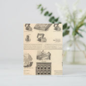 Galvano Faradic Manufacturing Company Bickford Briefkaart (Staand voorkant)