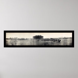 Galveston Army Parade 1911 Poster