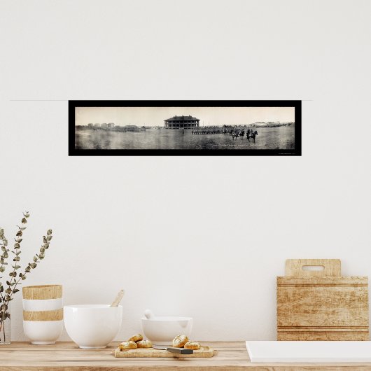 Galveston Army Parade 1911 Poster (Keuken)