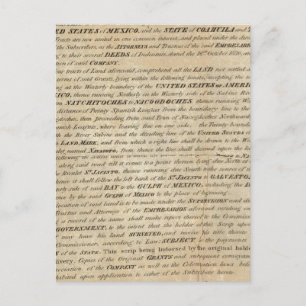 Galveston Bay en Texas Land Company Briefkaart