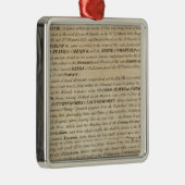 Galveston Bay en Texas Land Company Metalen Ornament (Rechts)