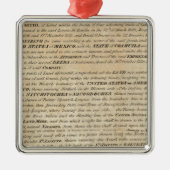 Galveston Bay en Texas Land Company Metalen Ornament (Voorkant)