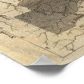 Galveston Bay en Texas Land Company Poster (Hoek)