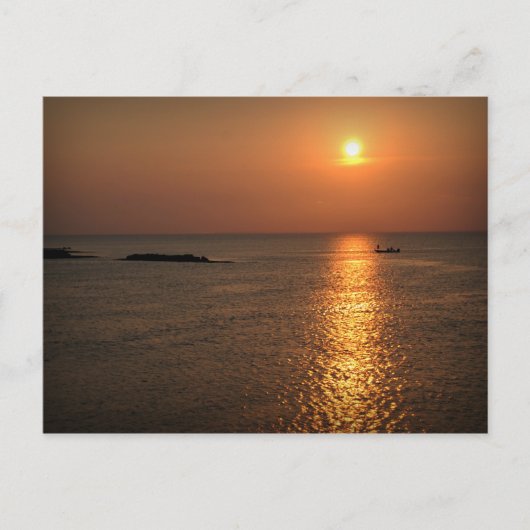 Galveston Bay Texas Briefkaart (Voorkant)