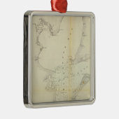 Galveston Bay, Texas Metalen Ornament (Rechts)