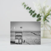Galveston Beach Briefkaart (Staand voorkant)
