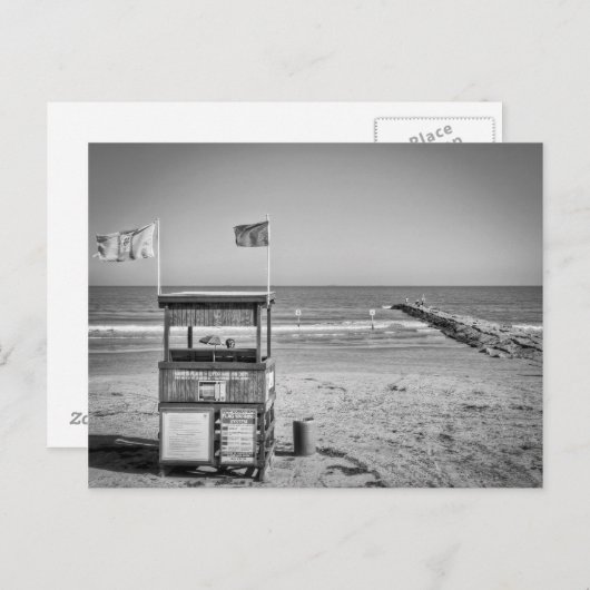 Galveston Beach Briefkaart (Voorkant / Achterkant)