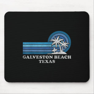 Galveston Beach Texas Familie Zomervakantie Vinta Muismat