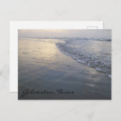 Galveston Beach Texas Travel Briefkaart (Voorkant / Achterkant)