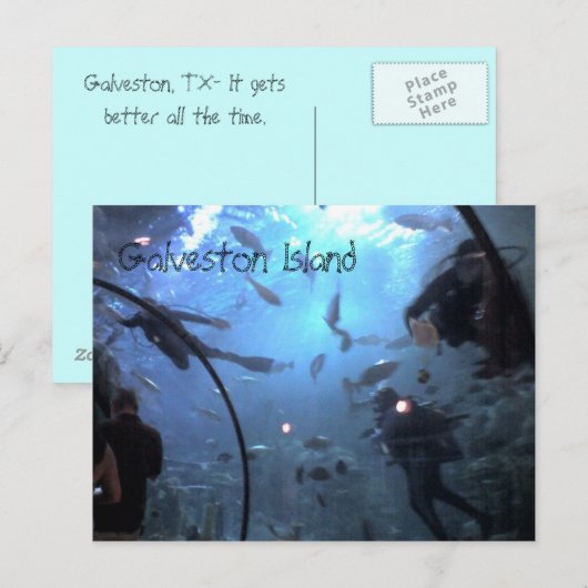 Galveston Briefkaart (Voorkant / Achterkant)