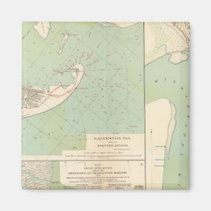 Galveston, Charleston Harbour, Port Hudson Magneet