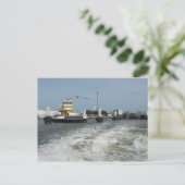 Galveston Ferry Landing Briefkaart (Staand voorkant)