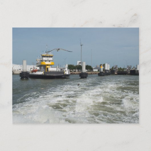 Galveston Ferry Landing Briefkaart (Voorkant)