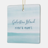 Galveston Island Keramisch Ornament (Links)