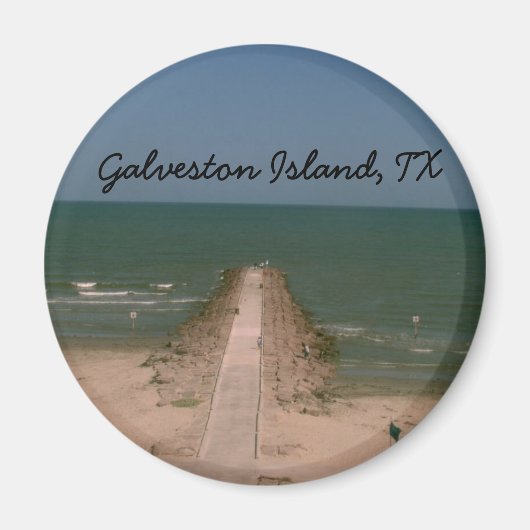 Galveston Island Magnet (Voorkant)