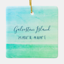 Galveston Island Ornament