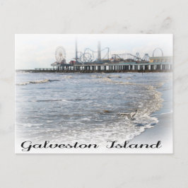 Galveston Island Pleasure Pier Briefkaart