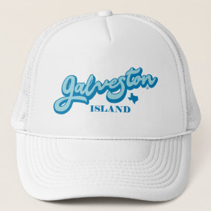 Galveston Island, Texas, Golfkust, Strand Trucker Pet